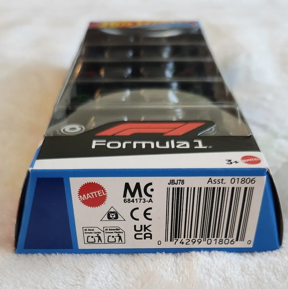 🏎️🏁Hot Wheels Formula 1 Toy Car Set – 5 Cars – 2024 Edition – NWT – Multicolor